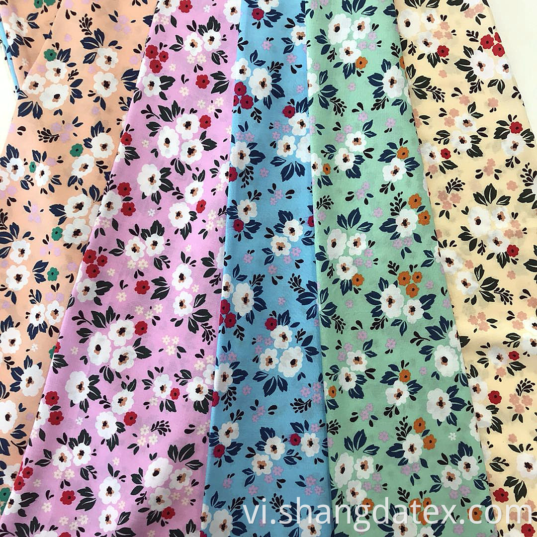 small floral rayon print design 